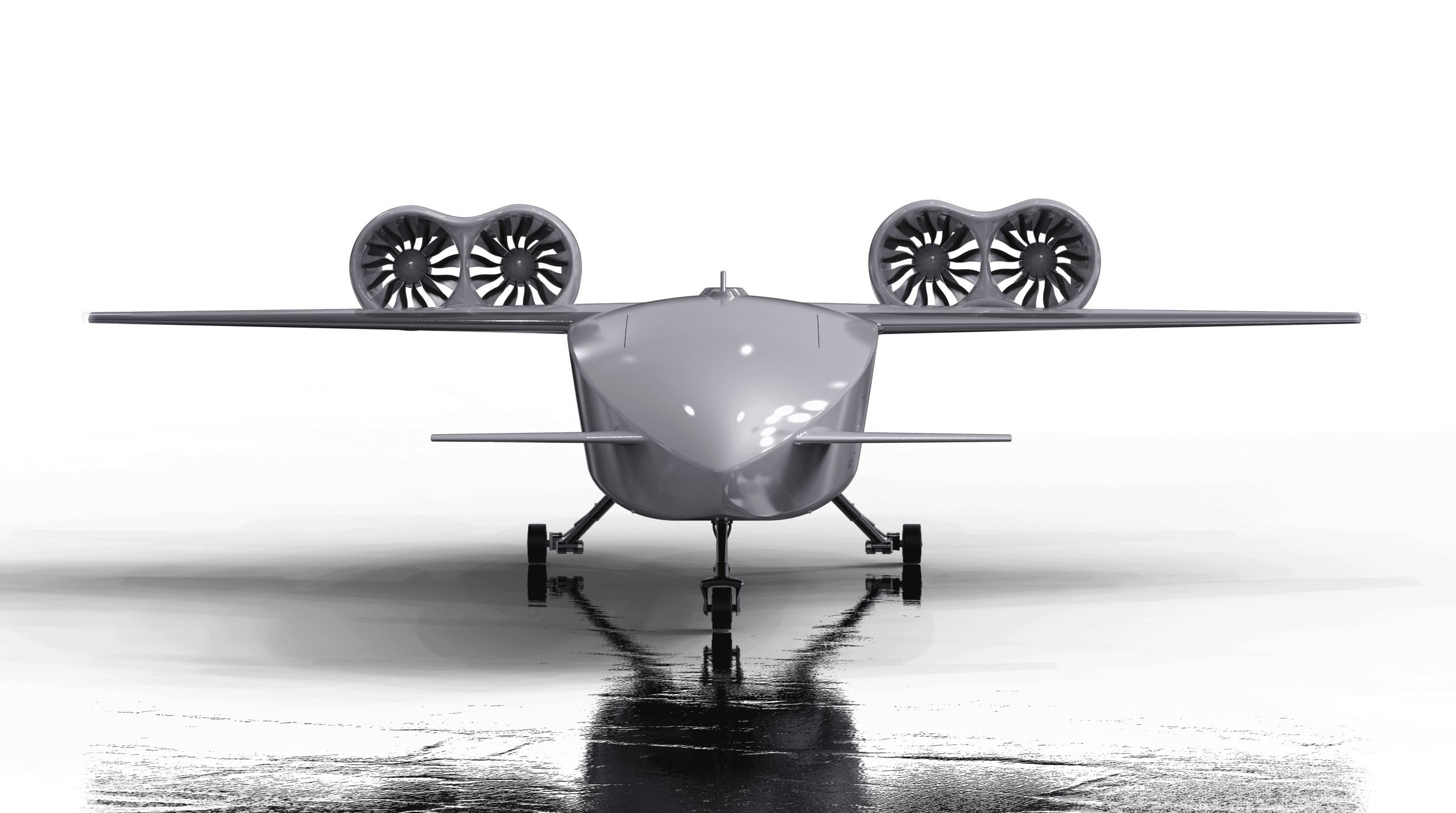 Acodyne E200 cargo UAV — front view